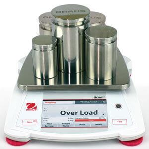 Bilancia di precisione portatile Scout STX123