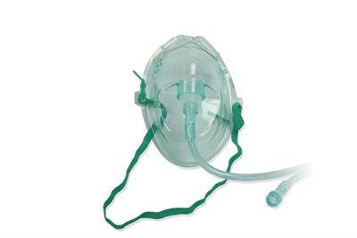 MASCHERA OSSIGENO SEMPLICE CON TUBO ADULTI