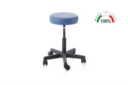 SGABELLO A PISTONE SU RUOTE PERSONALIZZABILE