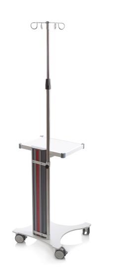 ASTA FLEBO  ACCIAIO INOX PER CARRELLI MORETTI