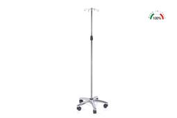 ASTA FLEBO ACCIAIO 4 G. BASE ALLUMINIO