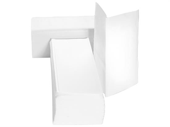 SALVIETTINE conf. 20 pacchi PIEGATE A V - 2 veli - pacco da 160