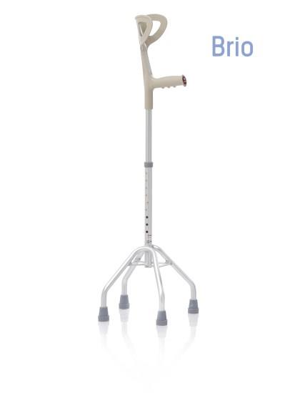 QUADRIPODE BASE LARGA APPOGGIO ANTIBRACHIALE