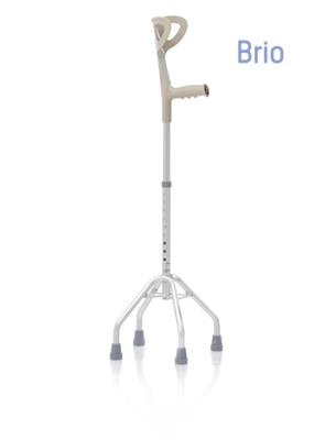 QUADRIPODE BASE LARGA APPOGGIO ANTIBRACHIALE