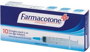 FARMACOTONE                 SIRINGHE 5ML PZ10