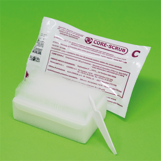 Scrub Clorexidina - Kit completo pulizia e disinfezione mani 9x30