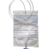 Sacca urina con valvola e rubinetto di scarico