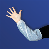 Coprimanicotto in LPDE BLU 20X100