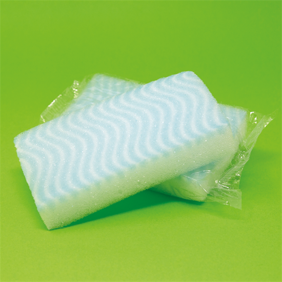 Spugna presaponata in schiuma di poliuretano, con sap. neutro 32x50