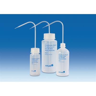 Spruzzette in HDPE - VITLAB Spruzzette in HDPE, Etichetta acqua dist