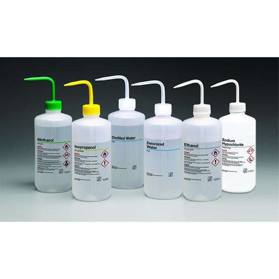 Spruzzette di sicurezza GHS Spruzzette GHS, 500ml, Etichetta Isoprop