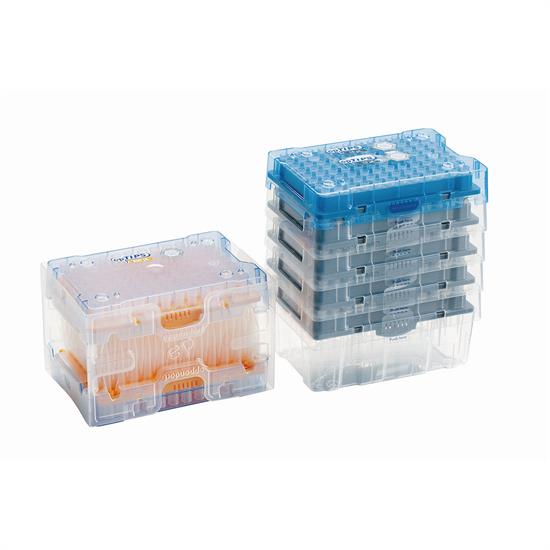 epT.I.P.S. Ricariche-Eppendorf,col. blu,50-100ul 10vassoi/96pz 960PZ