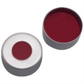 Chiusura crimp ND8 in Al 45° shore A PTFE c/fessura 1conf da 100pz