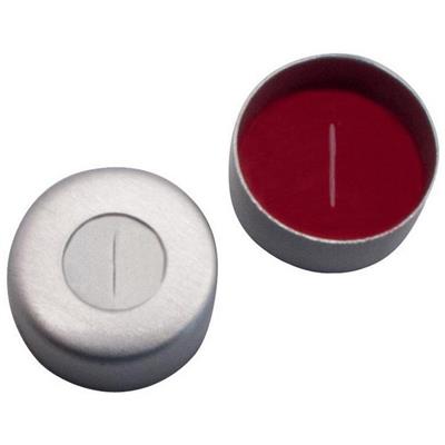 Chiusura crimp ND8 in Al 45° shore A PTFE c/fessura 1conf da 100pz