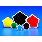 Tappi conici - Kartell NS 19/26, Ø base 16,4 mm, giallo, in PE