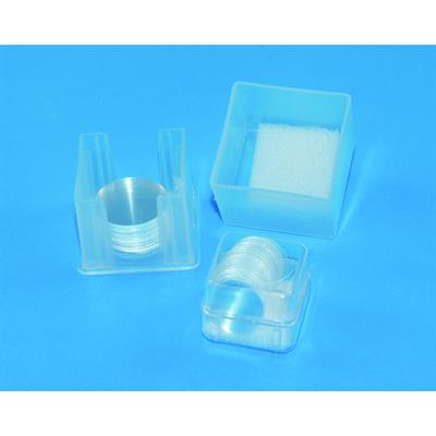 Vetrini coprioggetto circolare Ø 14 mm Erpedia 1 conf da 100pz