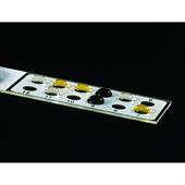 Vetrini portaoggetto per diagnostica,tipo Epoxy,nero  1 conf da 10pz