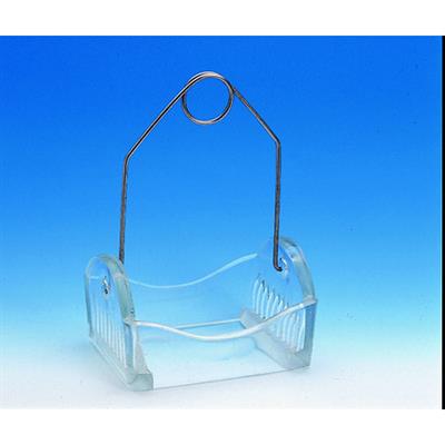 Cestello per colorazione vetrini con manico ad archetto