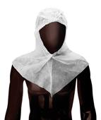AJSIA CUFFIA+DAVANTINA PLP BIANCO X500