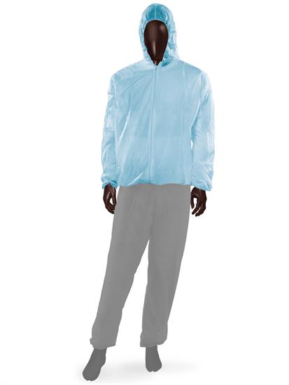 AJSIA GIUBBINO PLP AZZURRO C/CAPPUCCIO