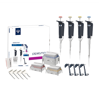 PIPETMAN 4-Pipette Kit, P2, P20, P200, P1000