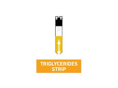 STRISCE TRIGLICERIDI 25 PZ  per cod. 23965/66/67, 24147/48/49, 24150