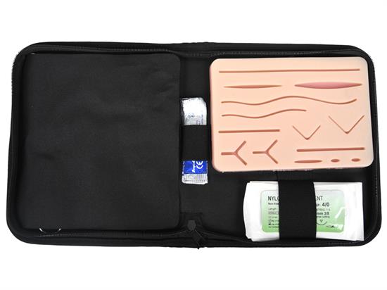 KIT ESERCITAZIONE SUTURA     (pad + strumenti + suture)