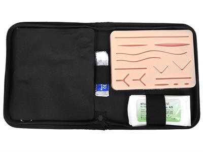 KIT ESERCITAZIONE SUTURA     (pad + strumenti + suture)