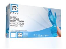 Guanti Monouso in Nitrile 100 guanti blu