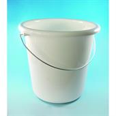 Secchio, PP, 10 L, colore bianco