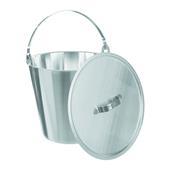 Secchio, in acciaio, graduato, con manico Cap. 6 L Ø 260 mm h 190 mm
