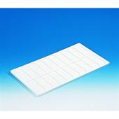 Vassoio per 20 vetrini, dimensioni 340 x 190 x 8 mm