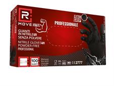 Guanti Monouso               in Nitrile 100 guanti nero 6g